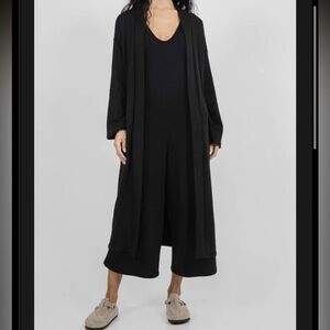 Corrine Collection open front cardigan coat duster M